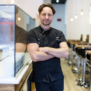 sushi and sashimi, interior