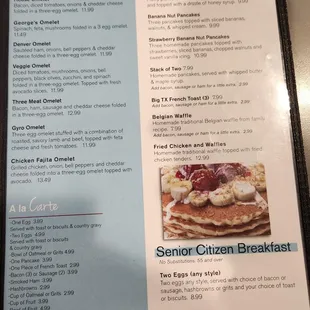 01/17/25 Menu, page 2