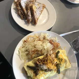 Chicken Fajita Omelet