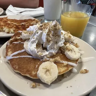 Banana Nut Pancakes