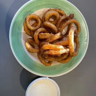 Beer Battered Onion Ring Basket