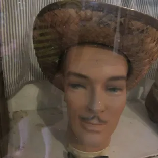 random artifact in museum entryway