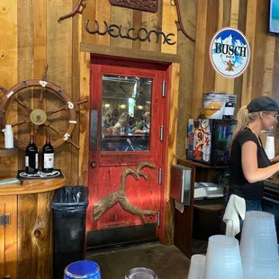 Outdoor bar