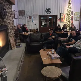 Soft seating in the great room