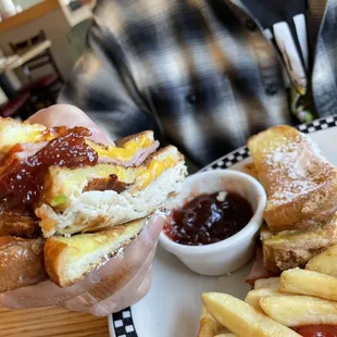 Monte Cristo! When you want a sandwich &amp; dessert at the same time!