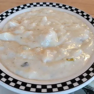 Clam chowder