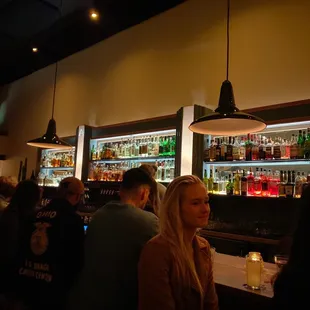 Interior of the bar