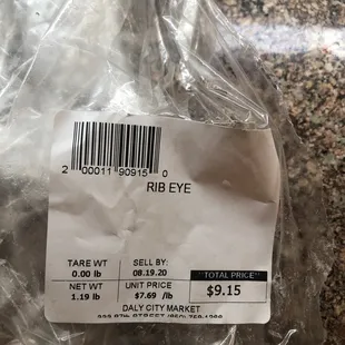 Proof I'm a customer