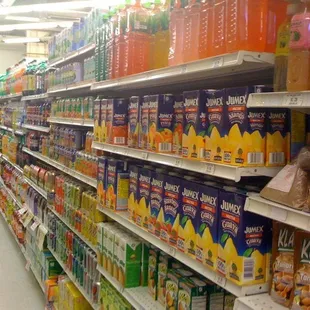 a grocery store aisle