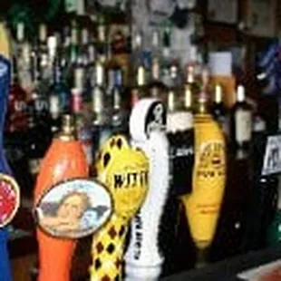 Lots of Hand Crafted Brews to choose from.
