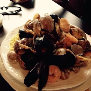 Seafood pasta