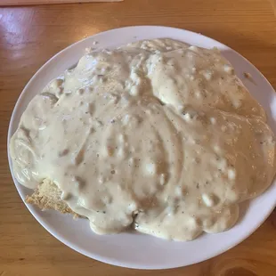 Lg biscuit and gravy.