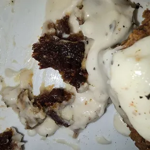 Chicken Fried Ribeye... Burned to oblivion