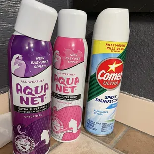 All of the restroom essentials