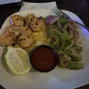Grilled shrimp