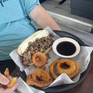steak, food