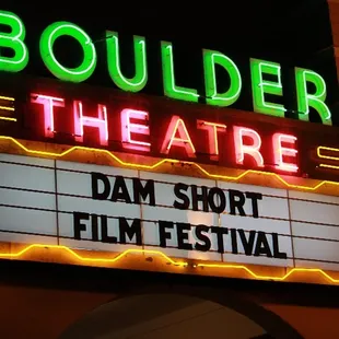 The Boulder Theatre is home to the Dam Short Film Festival Feb. 12-16, 2014