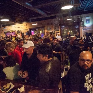 Filmmaker Mixer at the Boulder Dam Brew Pub - parties almost every night at the Dam Short Film Festival