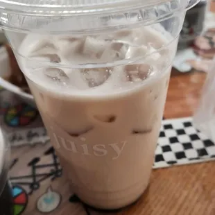 The free brown sugar milk tea