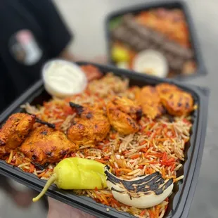 Rice plate