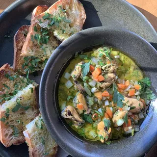 Mussels Escabeche