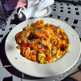 Loaded Potatoes - the bacon was missing.