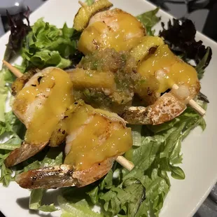 Pineapple Shrimp Skewers