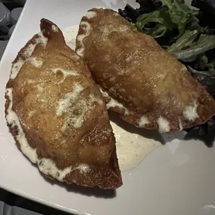 Green Chile Chicken Empanadas
