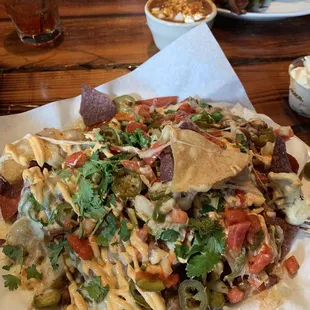 The nacho appetizer!