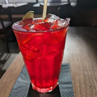 Rosewater lime juice