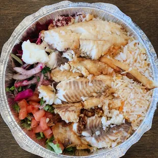 Fish Tilapia Platter