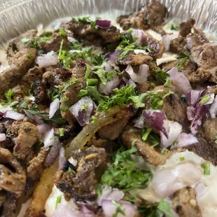 Lamb Shawarma Fatteh