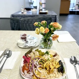 Chicken Shawerma Plate