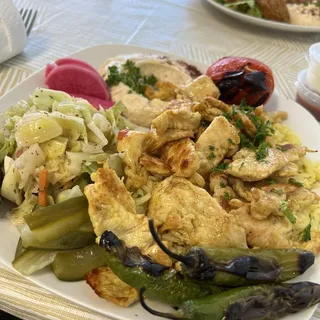 Chicken Shawerma Plate