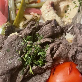 Beef Shawerma Plate