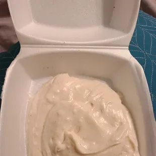 Delicious, garlicky toum!