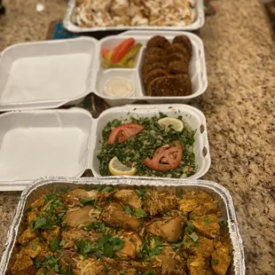 chicken wings and fried chicken, food