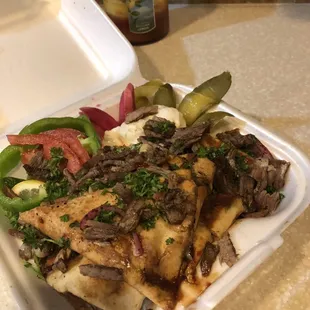 Lamb Shawarma Platter!