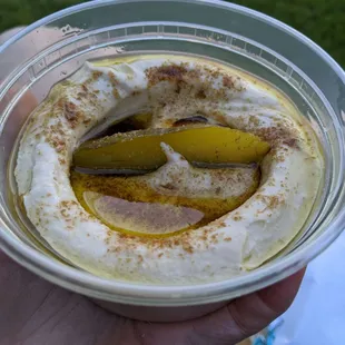Hummus appetizer