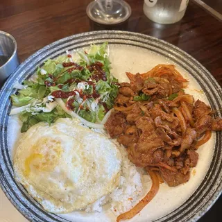 Spicy Pork Rice Bowl