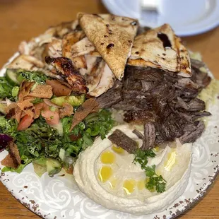 Mixed Mix Shawarma Platter