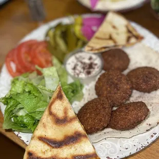Falafel plate