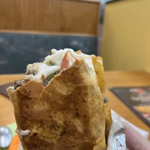 Beef Shawarma Wrap