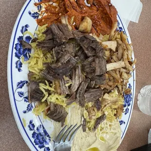 Mixed Mix Shawarma Platter