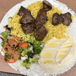 Lamb Kabab Platter