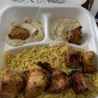 Chicken Kabab Platter