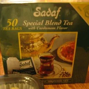 Sadaf special blend tea $3.99 for 50 tea bags.