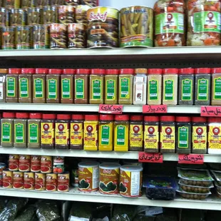 all the spices in the world.