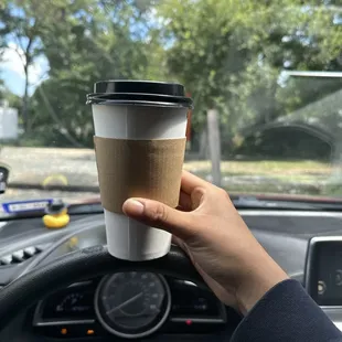 Hot coffee their #1 option