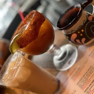 Horchata, Michelada and Cafe!